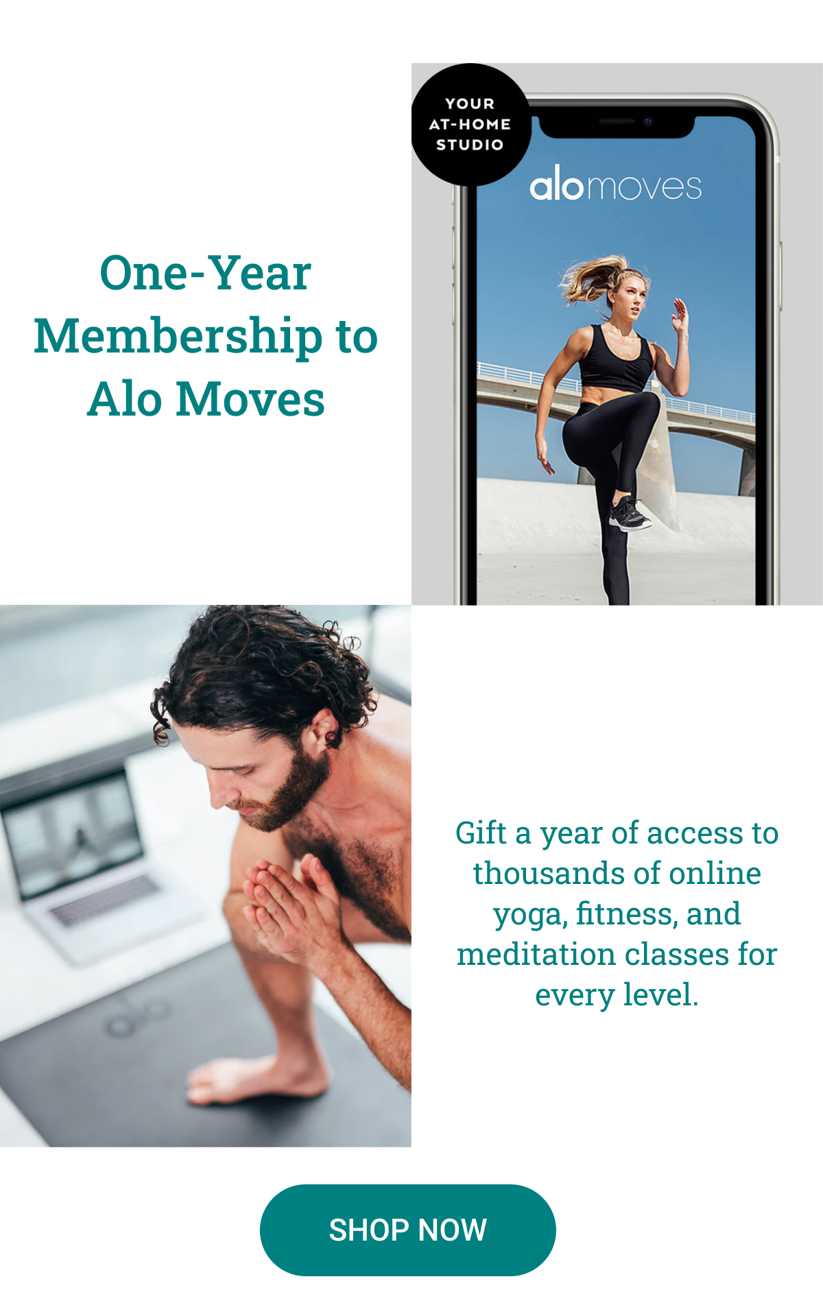 One-Year Membership to Alo Moves